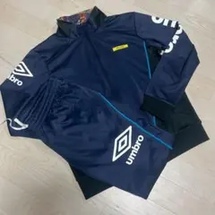 アンブロ　umbro ジャージ　上下　セットアップ　ネイビー　送料無料