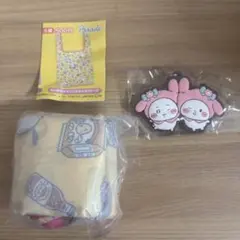 サンリオ　ちいかわ　エコバッグ　キーホルダー