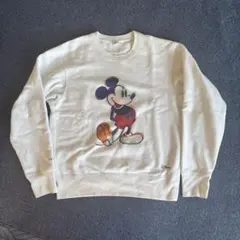 ユニクロ　ミッキートレーナー白　サイズＳ