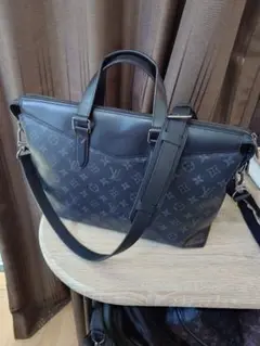 【良品】ルイ・ヴィトン（エクリプス）ブリーフケース・エクスプローラー　ショルダー ヴィトン モノグラムエクリプス ブリーフケース