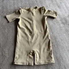 H&M マスタード 水着 フリル付き