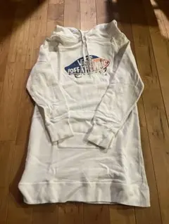 VANS パーカー ホワイト フリーサイズ