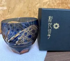 瑠璃金彩　江戸硝子　東洋佐々木クリスタル花瓶 瑠璃金彩 江戸硝子 東洋佐々木クリスタル花瓶 - メルカリ