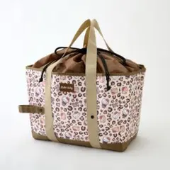 ハローキティ 保冷バッグ コンパクト　ヒョウ柄