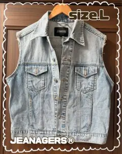 デニム ベスト