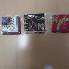 CELINE マルチカラー ハンカチ 3点セット