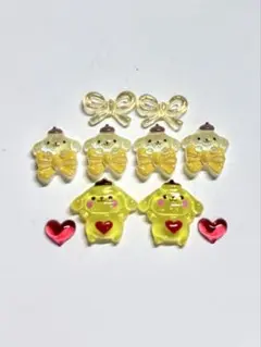 ネイルパーツ　ポムポムプリン　サンリオ　リボンのサムネイル
