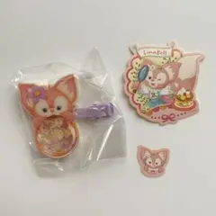 リーナベル　ヘアクリップ、ステッカー