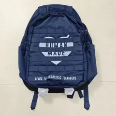 HUMAN MADE ミリタリーバックパック ネイビー ハートロゴ リュック