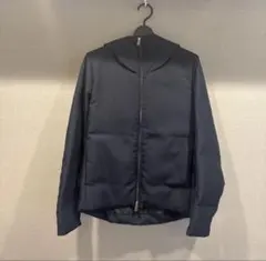 【新品・未使用】STUDIOUS フード付きダウンジャケット ネイビー