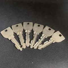 ミワロック ダミーキー 鍵 6本セット　①