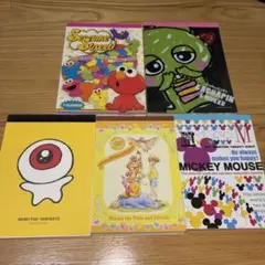 メモ帳 まとめ売り キャラクターグッズ