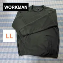 フリース メンズ LL ワークマン カーキ アウトドア キャンプ 薄手