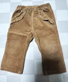 après les cours コーデュロイパンツ ブラウン