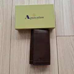 新品　aquascutum キーケースのサムネイル