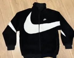 Nike ボアフリースジャケット ブラック/ホワイト