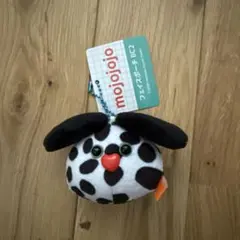 【タグ付き】 mojojojo フェイスポーチ BC2 いぬ ダルメシアン