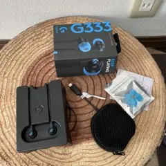 Logicool G ゲーミングイヤホン G333 有線 イヤホン ブラックのサムネイル