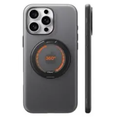 TORRAS iPhone 15 Pro 用 ケース（ミッドナイト・ブラック）