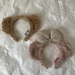 ダッフィー　シェリーメイ　カチューシャ　ディズニーシー