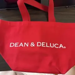 DEAN & DELUCA トートバッグ レッド