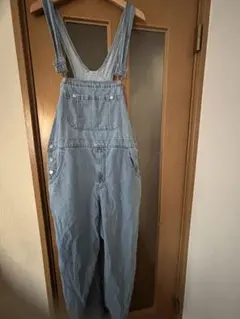 WEGO デニムオーバーオール・ライトブルー