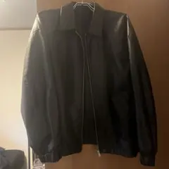 黒レザージャケット(フェイクレザー)