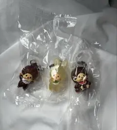 モンチッチ　めじるしアクセサリー　3点　スタンダード　復刻ノーマル　チムたん