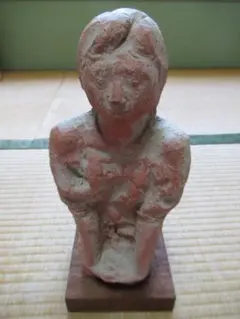 彫刻家 茂木弘之 ブロンズ少女像 女性胸像 銅像 1969年刻印 台座付
