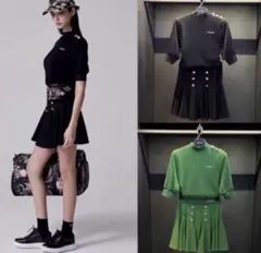 UTAA ユタ ゴルフ ウェア レディース 上下2点セット セットアップ