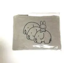 miffy ミッフィー Dick Brunaアニマル ぞう ポーチ コーデュロイ