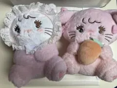 mikko ふわふわBABYぬいぐるみ　約20cm　2点　おまけ付き
