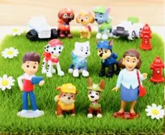 「新品」パウパトロール　ミニフィギュア 12個セット✨