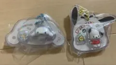 サンリオキャラクターズ パッケージチャーム ポチャッコ シナモロール