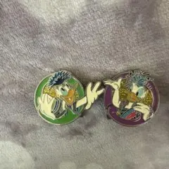 ドナルド、デイジーのメタルクリップセット 限定グッズ 夏祭り