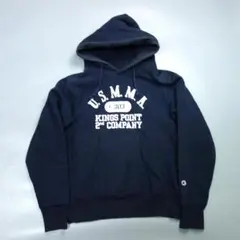 7609 USA製 赤タグ チャンピオン USMMAリバースウィーブ パーカー