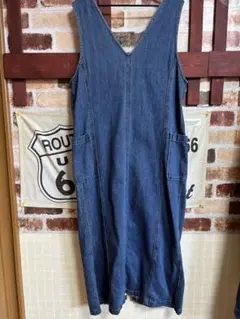 ニコアンド niko and デニムワンピース ベスト