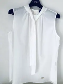 極美品♡ブルーレーベル　ホワイト ノースリーブシャツ