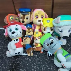 パウ・パトロール ぬいぐるみ 11体セット