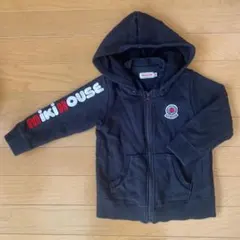 Miki House ブラックパーカー 100cm
