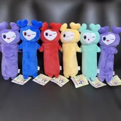 TWICE LOVELYS のびふにゃ ポーチ GiGO限定 ぬいぐるみ 6個