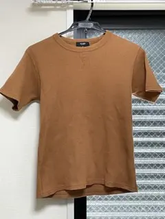 BEAMS HEART ワッフル Tシャツ ブラウン Mサイズのサムネイル
