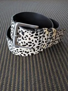 ヒョウ柄 ベルト 約4.5cm幅