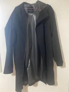 ブラック フード付き ナイロンジャケット　3L大きいサイズ