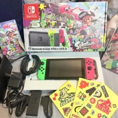 Nintendo Switch本体スプラトゥーンEdition SDカード付