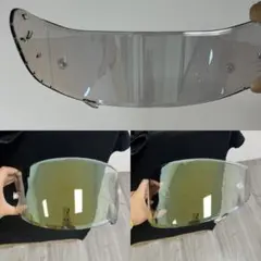 SHOEI X14/Z7 CWR-F 交換シールド 透明ベース/ゴールドのサムネイル