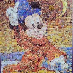 未開封 ディズニー ミッキーマウス モザイクアート ジグソーパズル 1000P 新品未開封】ディズニー ミッキーマウス ジグソーパズル モザイク