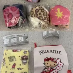 ハローキティ　ぬいぐるみポシェット　セット　まとめ売り