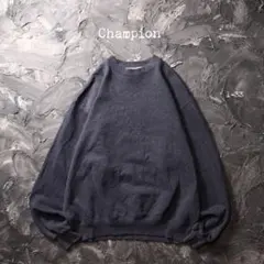 Champion トレーナー スウェット　無地　ソリッド　グレー