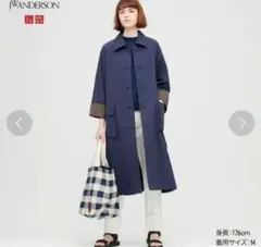 UNIQLO JW ANDERSONオーバーサイズ　スプリングコートused美品のサムネイル